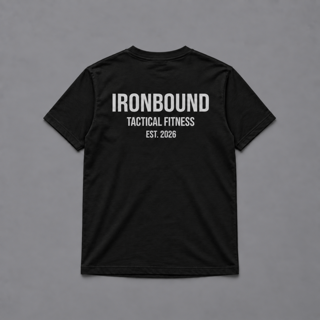 TACTICAL FITNESS - T-Shirt - THE NETHERLANDS - BLACK